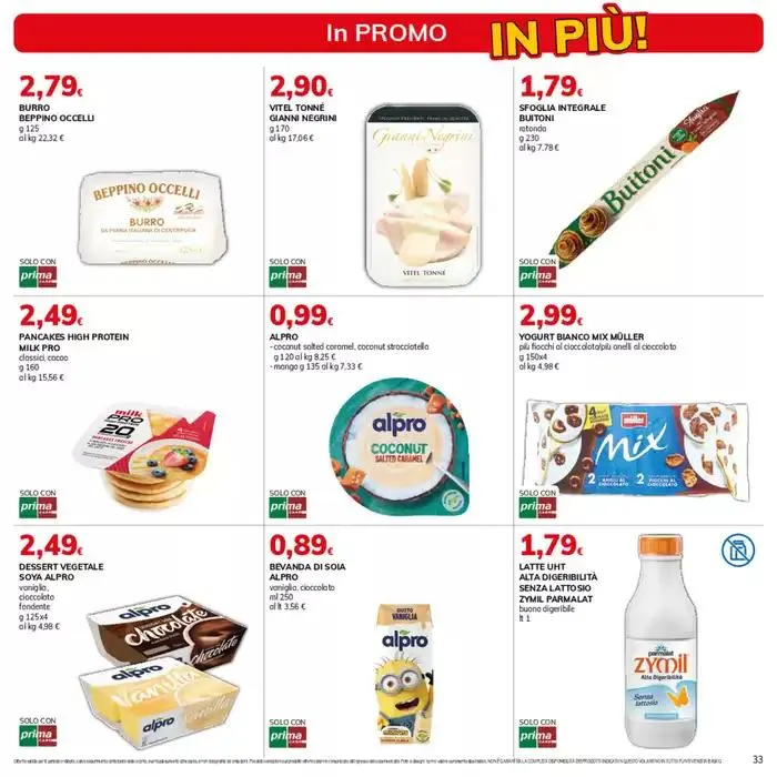 Piu bassi da 30 ottobre a 11 novembre di 2024 - Pagina del volantino 33