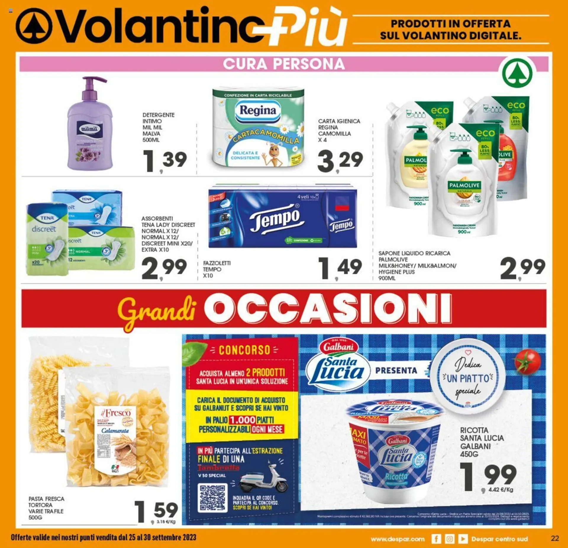 Volantino Eurospar da 25 settembre a 30 settembre di 2023 - Pagina del volantino 22