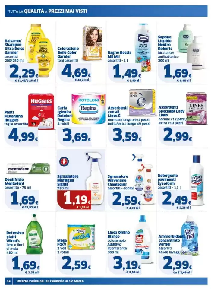 Sapori di casa da 26 febbraio a 12 marzo di 2025 - Pagina del volantino 14