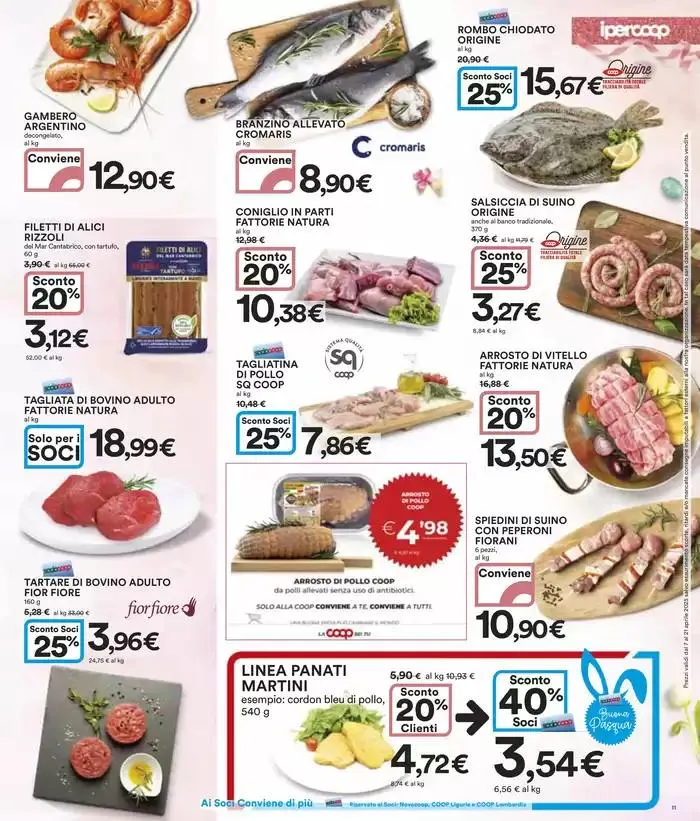 40 prodotti al 40% di sconto da 7 aprile a 21 aprile di 2025 - Pagina del volantino 11