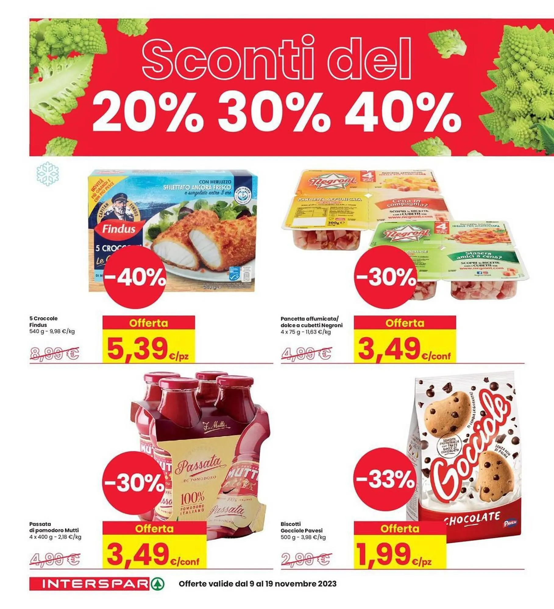 Volantino Interspar da 9 novembre a 19 novembre di 2023 - Pagina del volantino 4