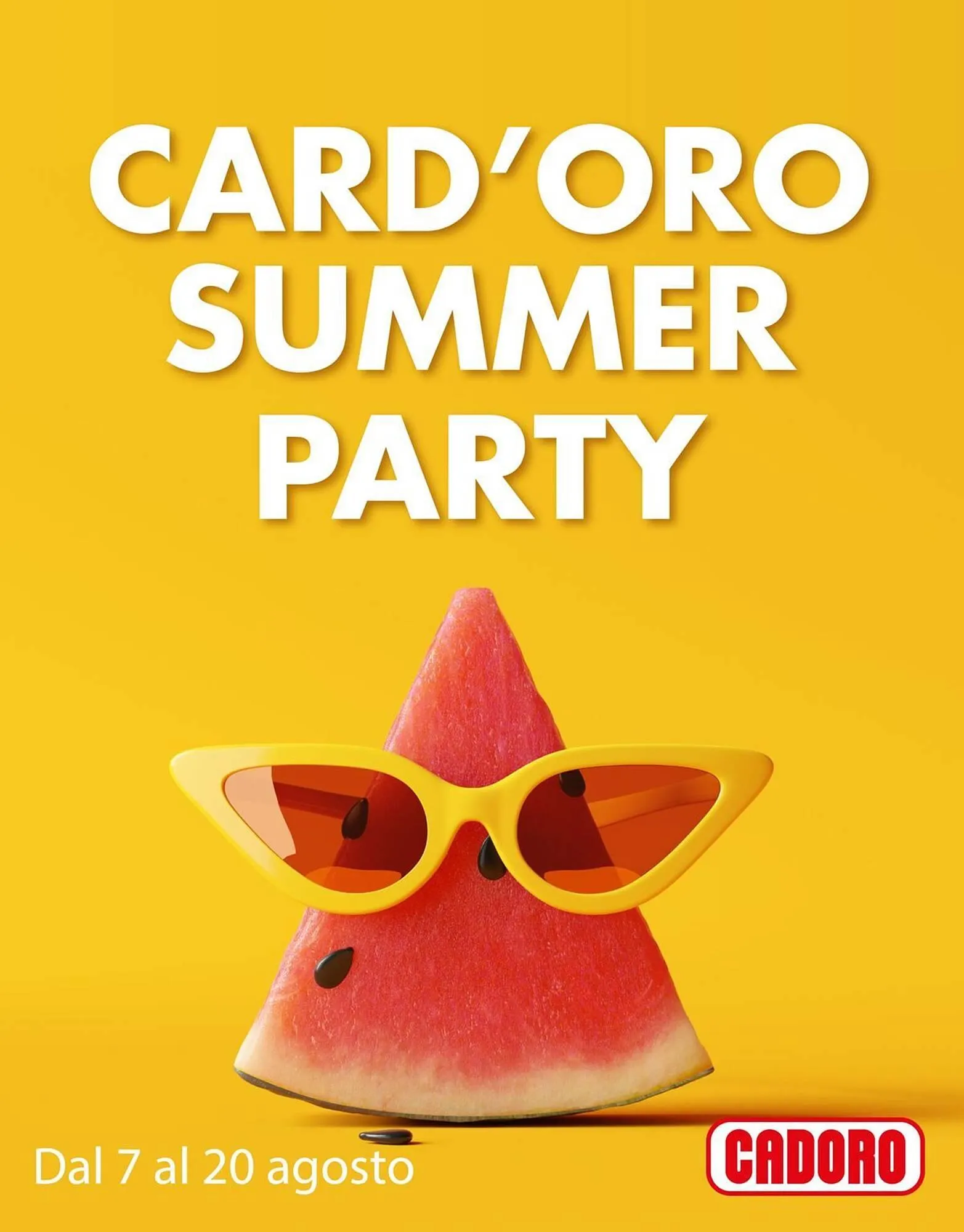 Volantino Cadoro da 7 agosto a 20 agosto di 2025 - Pagina del volantino 1