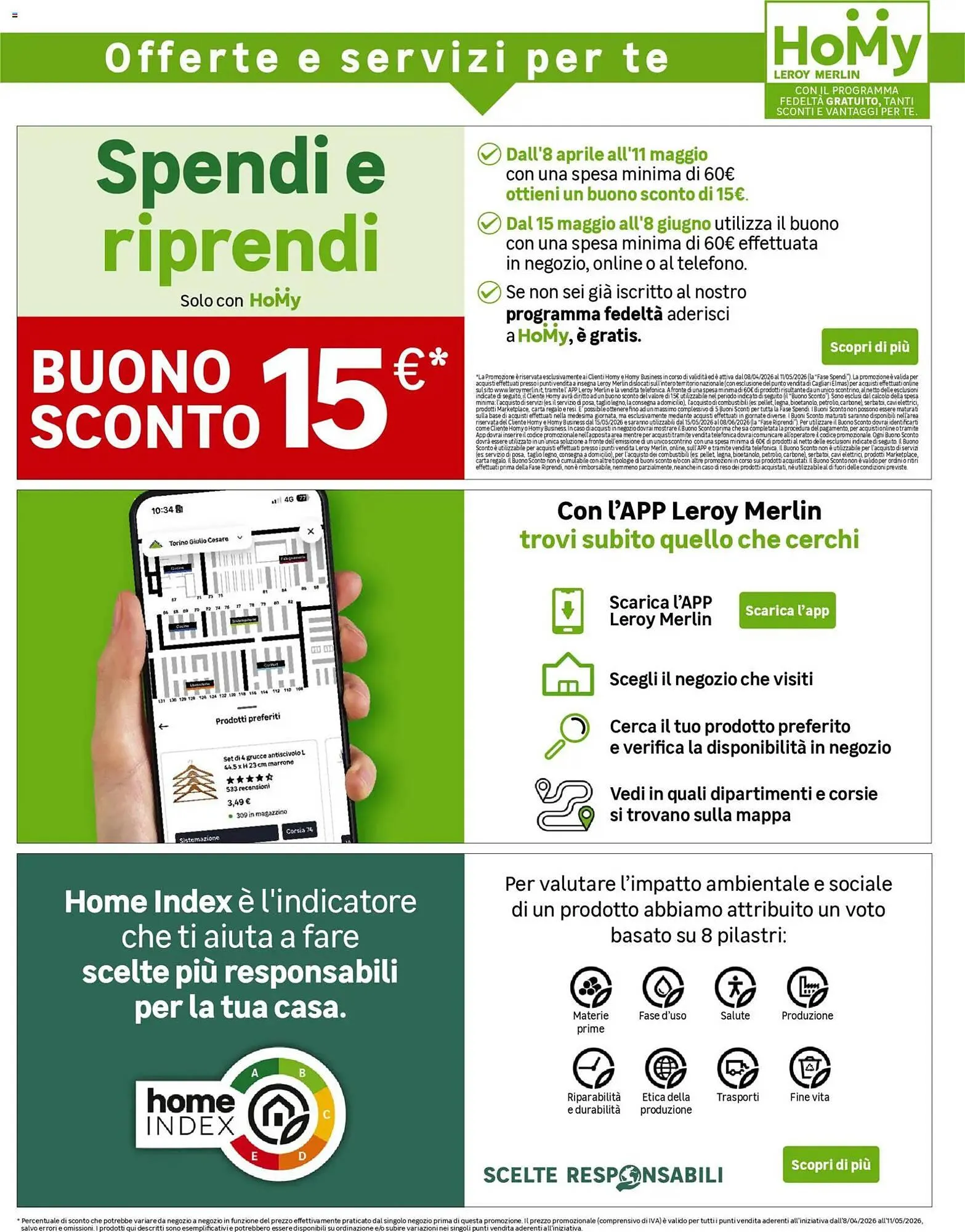 Volantino Leroy Merlin da 8 aprile a 11 maggio di 2026 - Pagina del volantino 21
