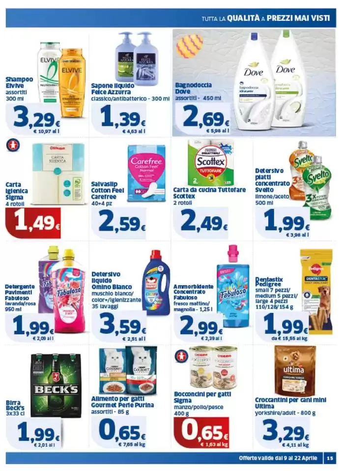 Buona Pasqua da 9 aprile a 22 aprile di 2025 - Pagina del volantino 15