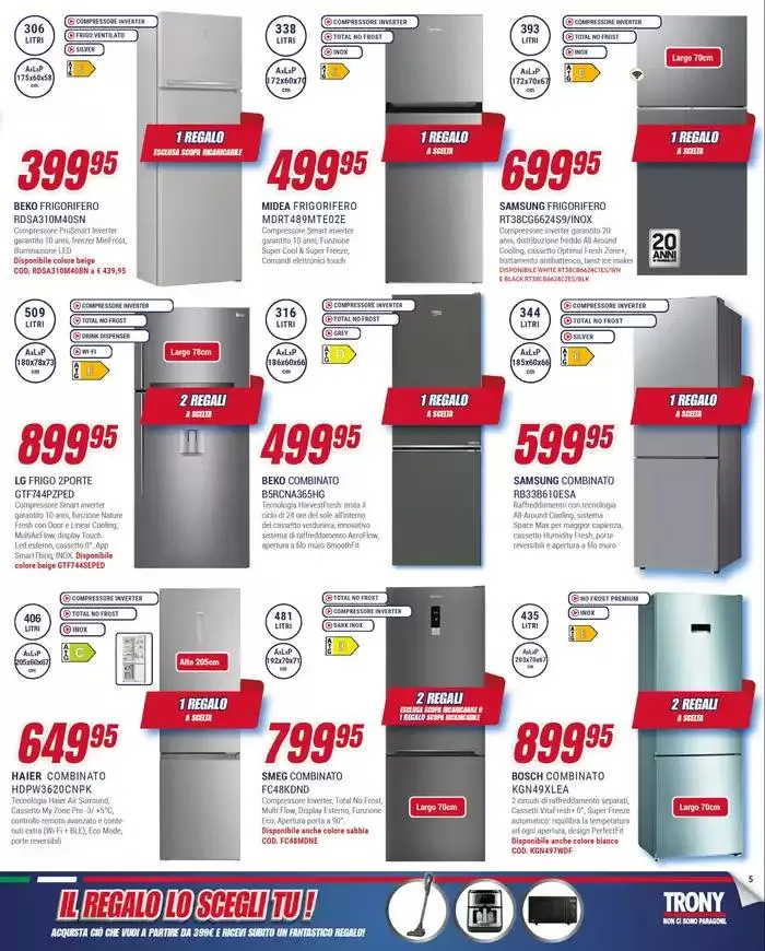Il regalo lo scegli tu da 17 aprile a 7 maggio di 2025 - Pagina del volantino 5