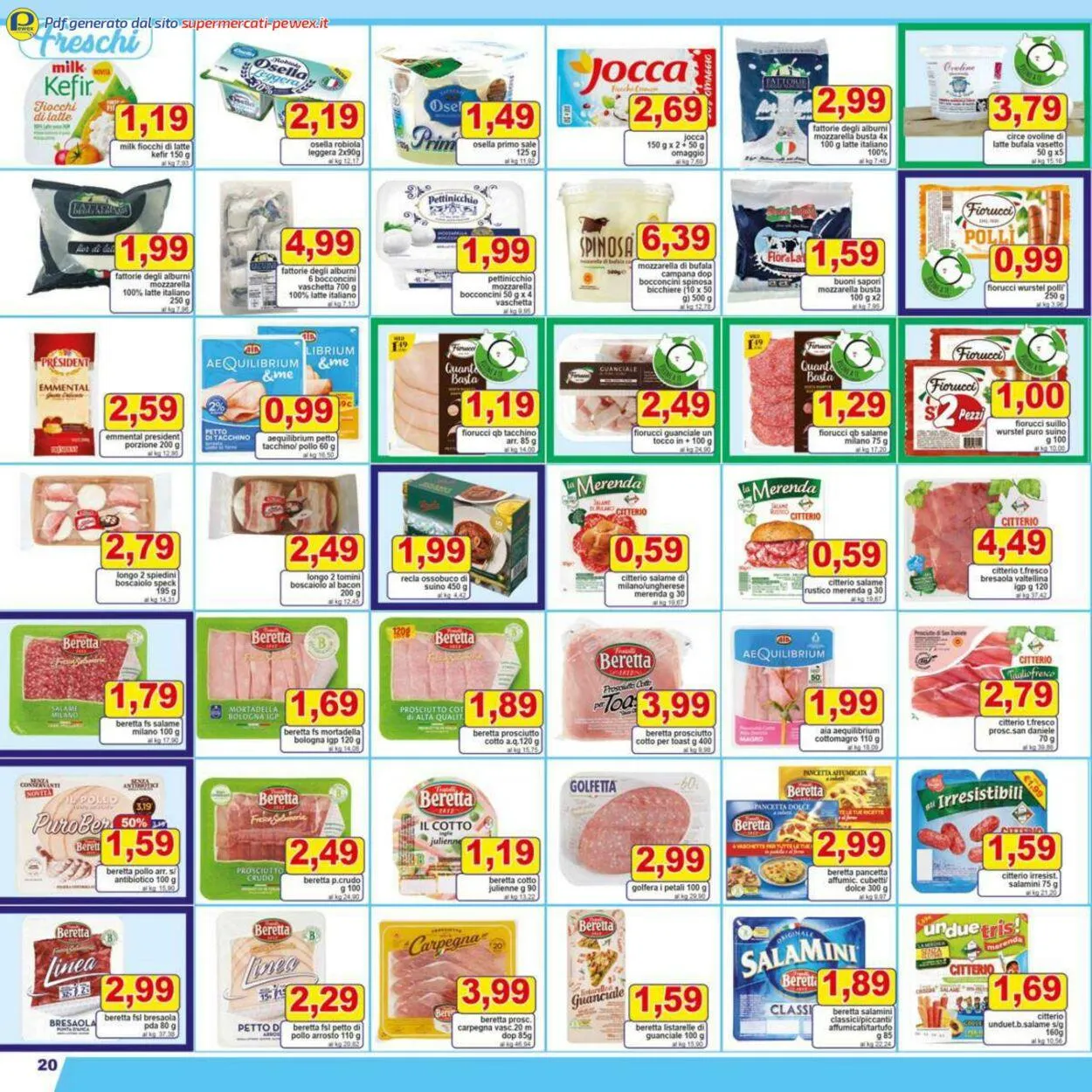 Pewex Volantino attuale da 1 aprile a 15 aprile di 2025 - Pagina del volantino 20
