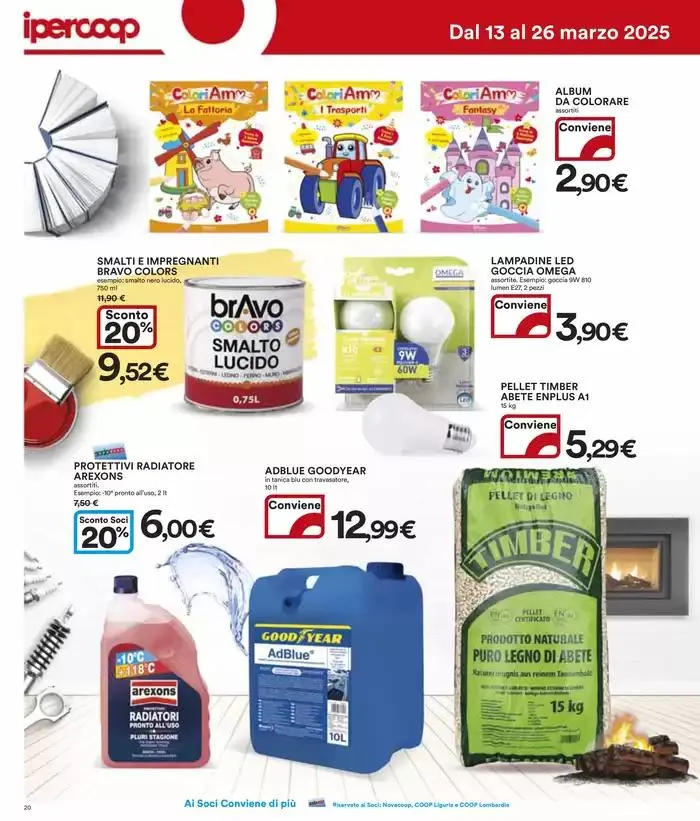 Sconti 30% - 40% - 50% da 13 marzo a 26 marzo di 2025 - Pagina del volantino 20