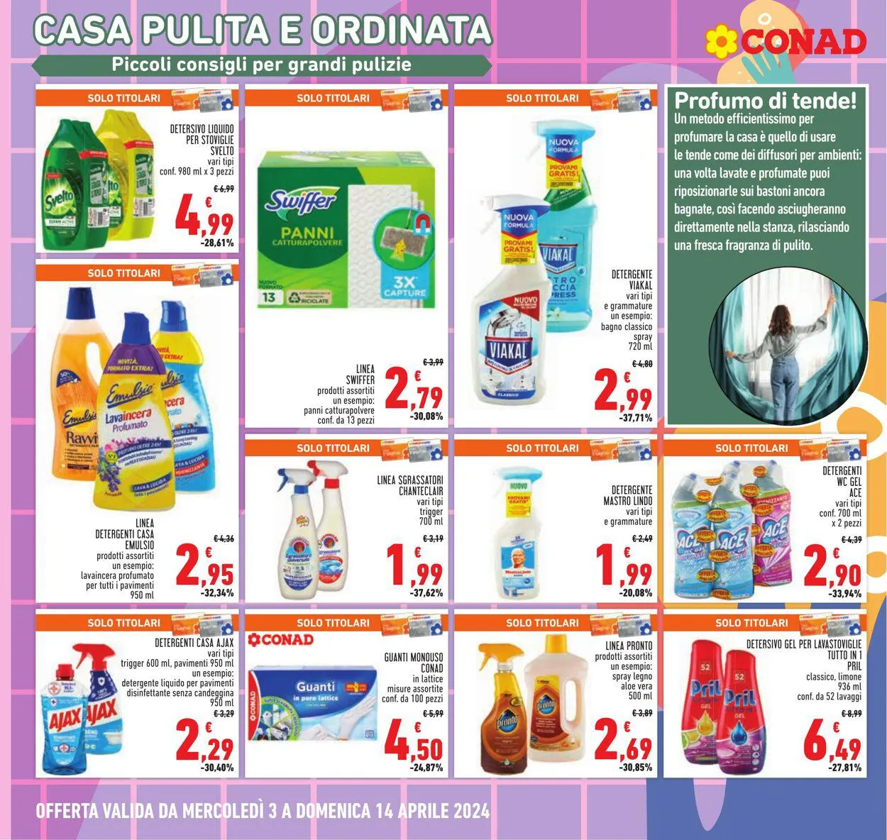 Conad - Roma Volantino attuale da 3 aprile a 14 aprile di 2024 - Pagina del volantino 20