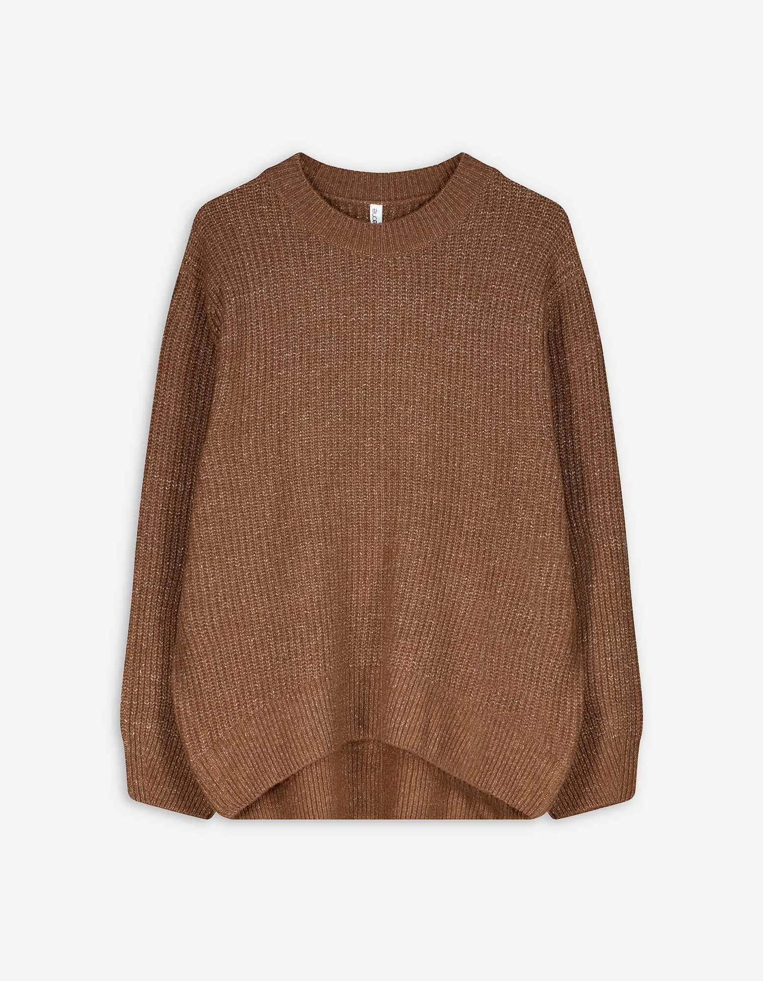 Pullover - Oversized Fit - marrone