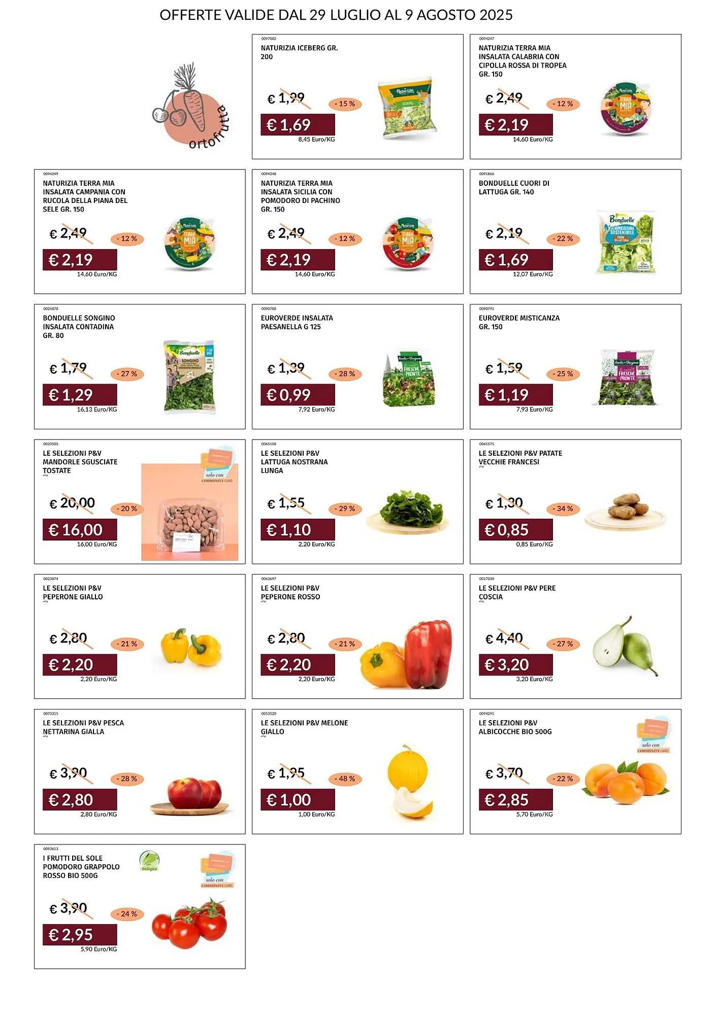 Volantino Prezzemolo e Vitale da 29 luglio a 9 agosto di 2025 - Pagina del volantino 3