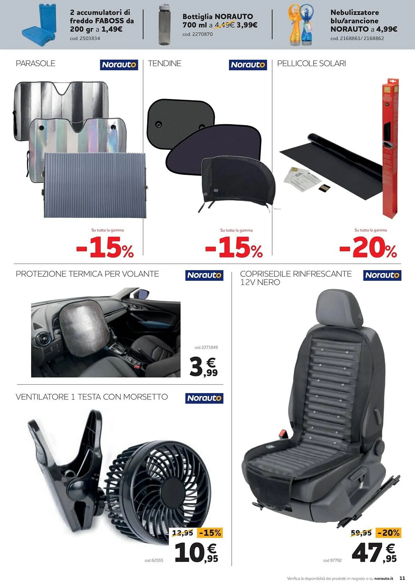 Volantino Norauto da 27 luglio a 30 agosto di 2023 - Pagina del volantino 11