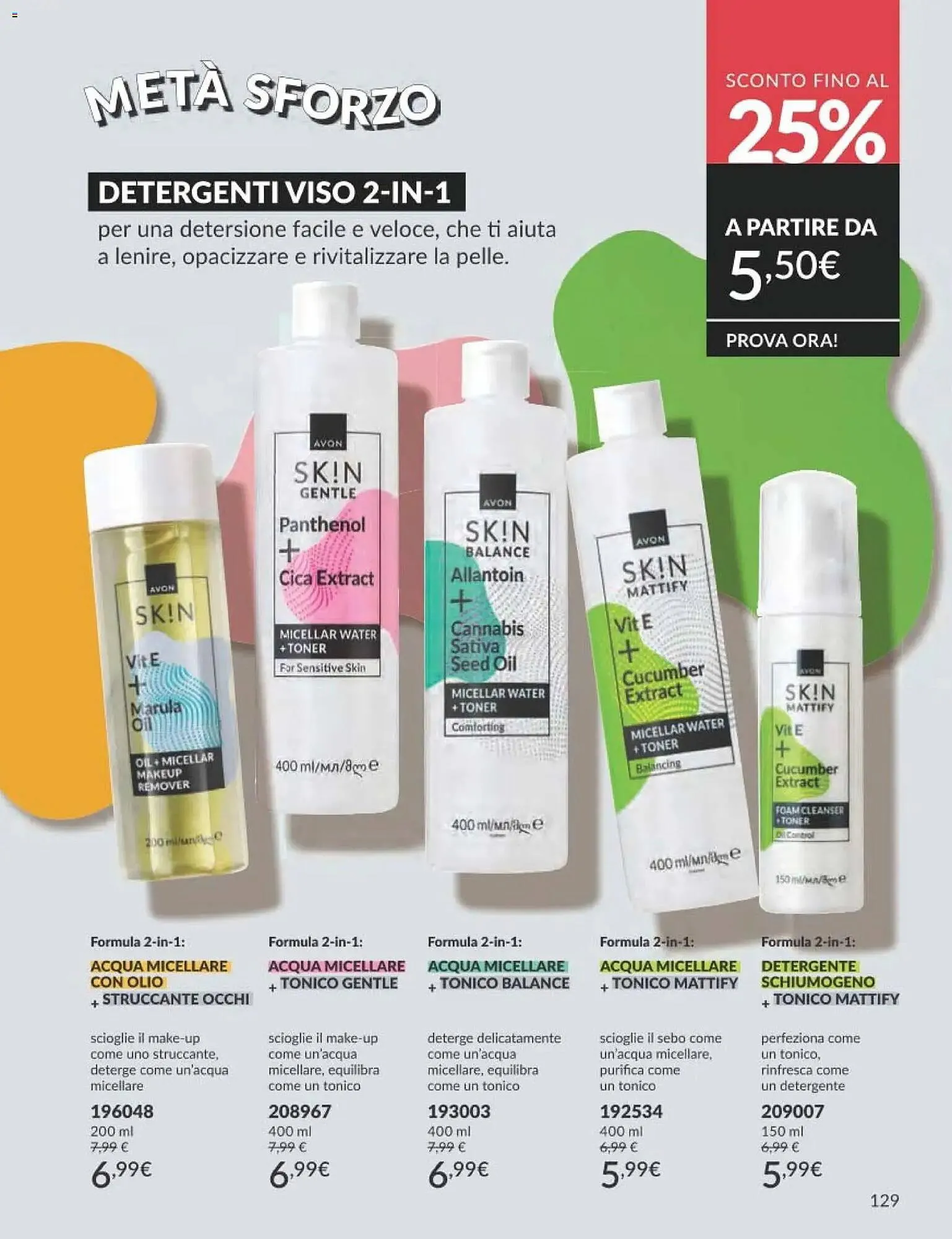 Catalogo Avon da 1 marzo a 31 marzo di 2026 - Pagina del volantino 129