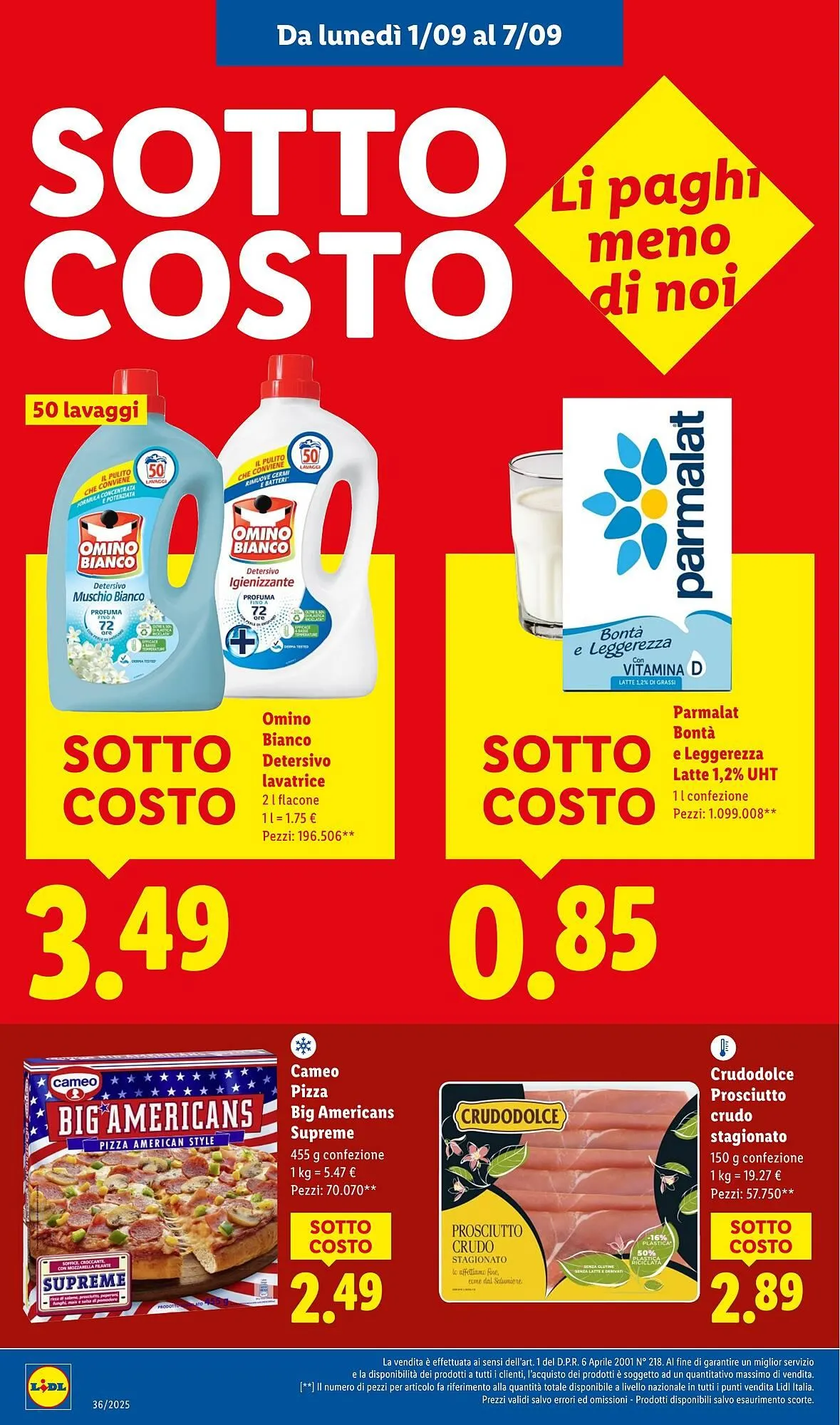 Volantino Lidl da 1 settembre a 7 settembre di 2025 - Pagina del volantino 2
