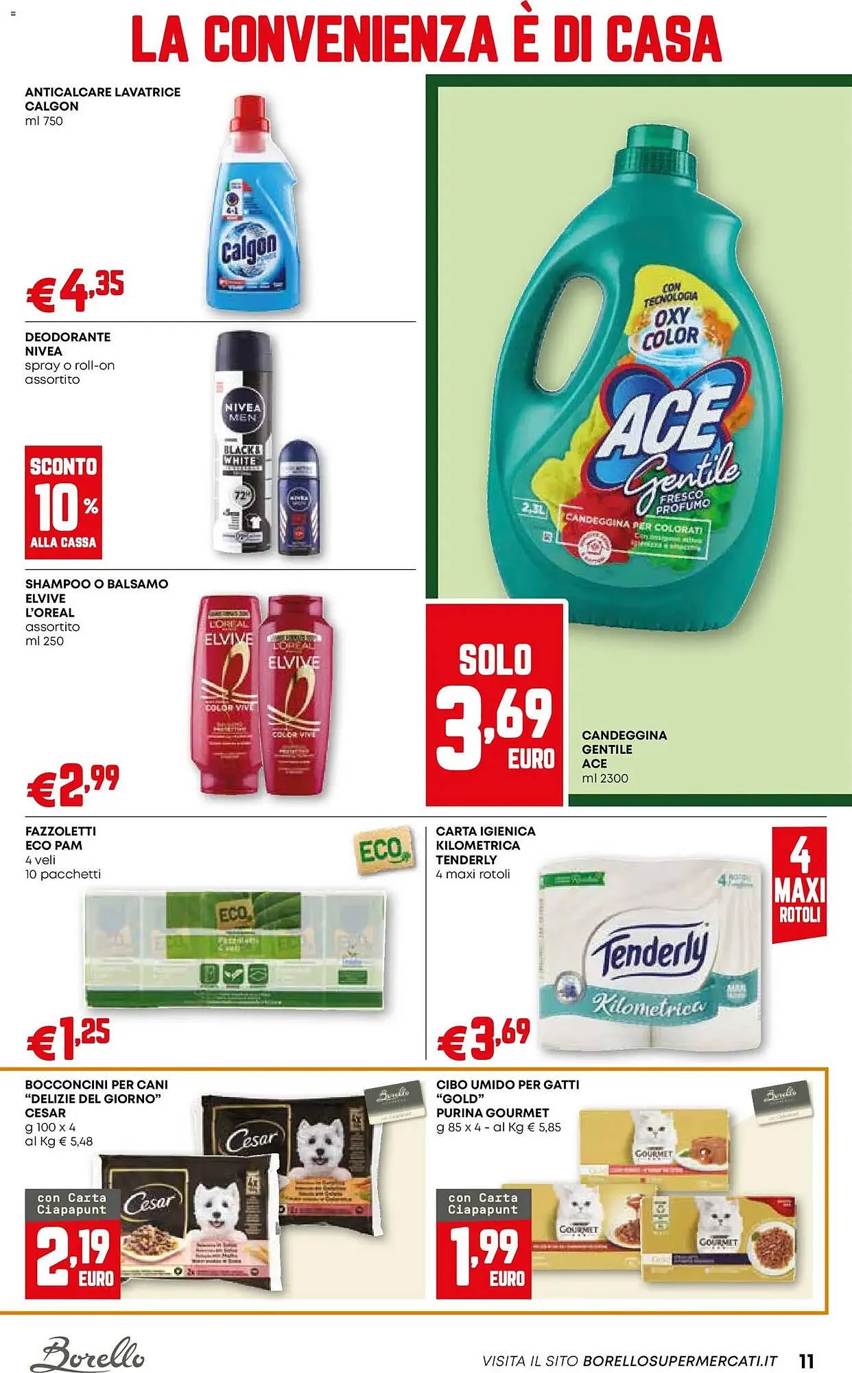 Volantino Borello Supermercati da 23 ottobre a 5 novembre di 2025 - Pagina del volantino 11