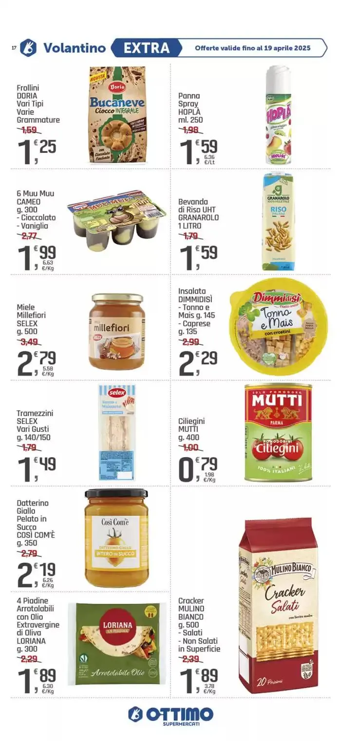 Offerte valide dal 9 al 19 Aprile 2025 da 15 aprile a 19 aprile di 2025 - Pagina del volantino 17