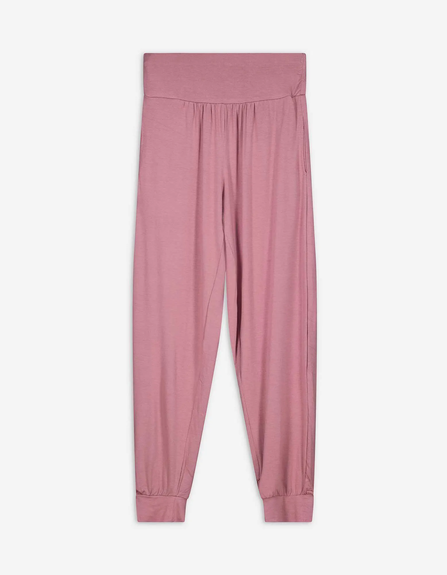 Pantaloni da jogging - Misto viscosa - rosa