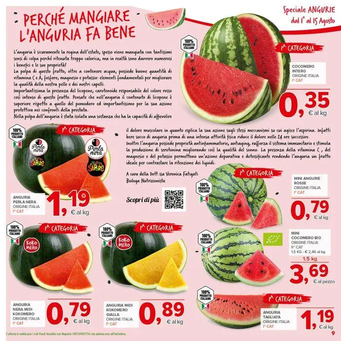 Sconti 30%40%50% da 1 agosto a 15 agosto di 2024 - Pagina del volantino 9