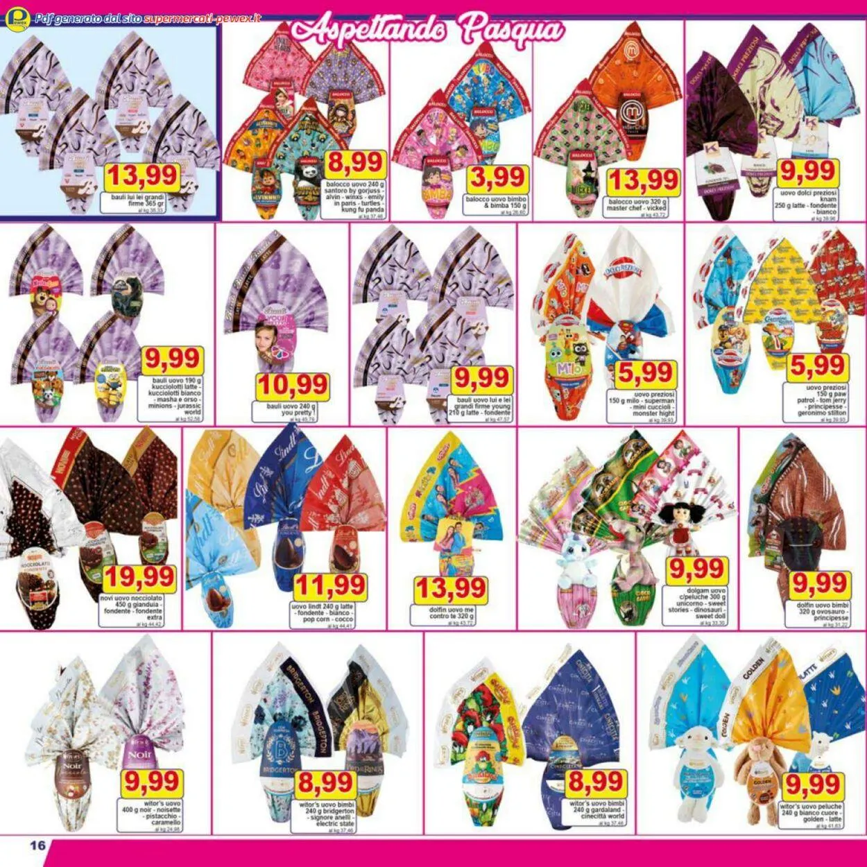 Pewex Volantino attuale da 29 aprile a 13 maggio di 2025 - Pagina del volantino 16