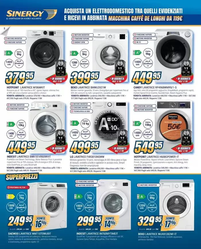 Offre Sinergy da 24 aprile a 24 maggio di 2025 - Pagina del volantino 2