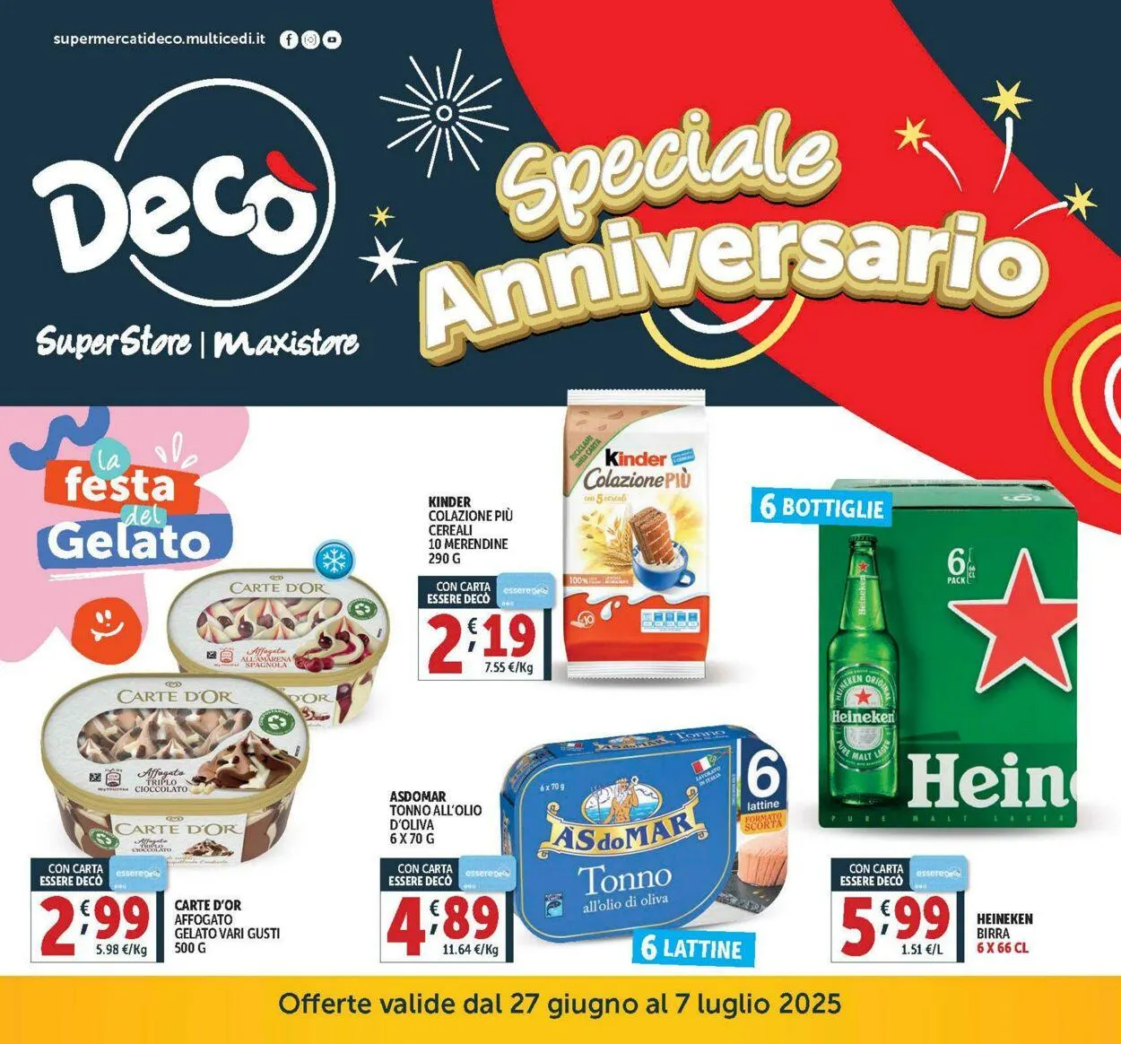 Deco Volantino attuale da 31 luglio a 14 agosto di 2025 - Pagina del volantino 1