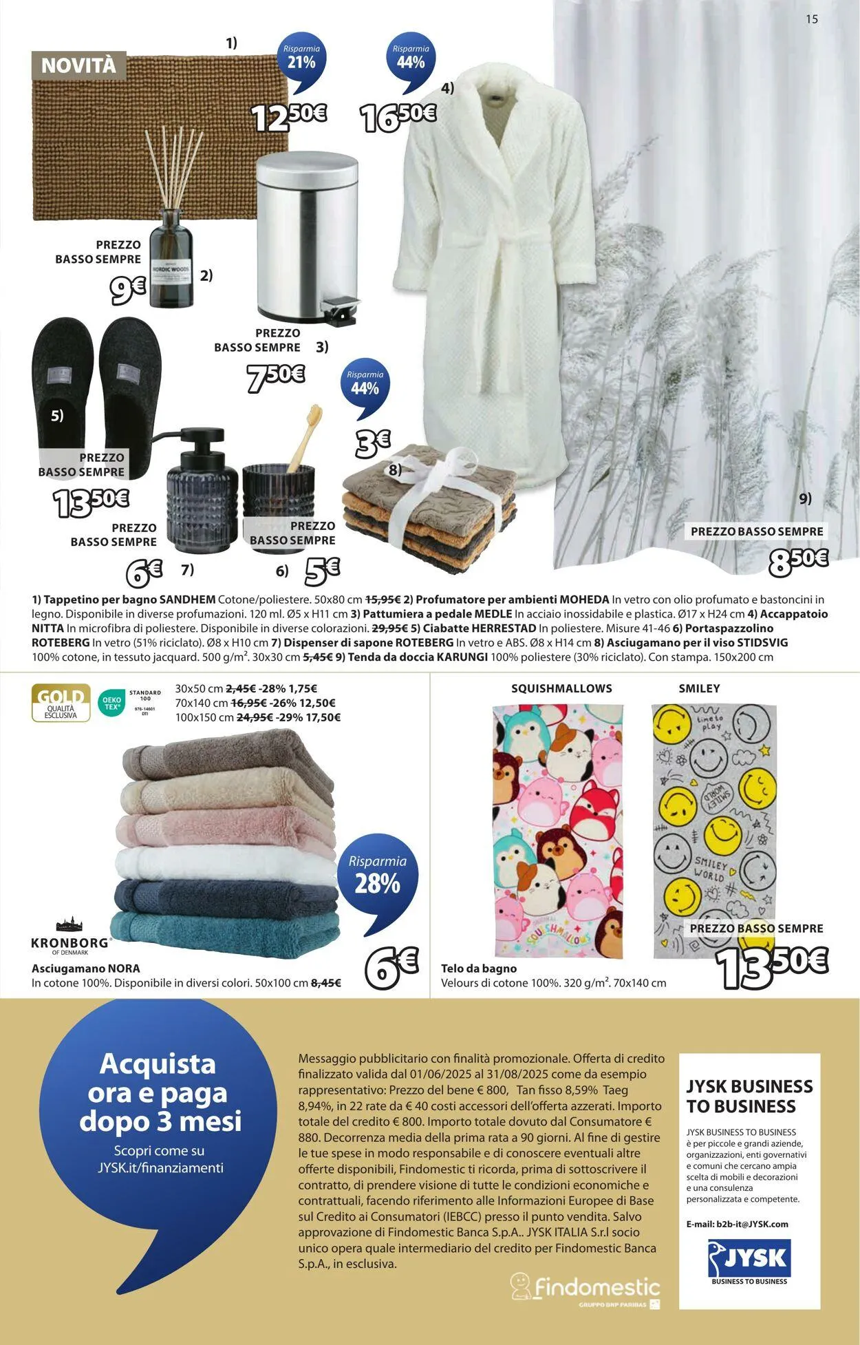 Jysk Volantino attuale da 15 luglio a 29 luglio di 2025 - Pagina del volantino 16