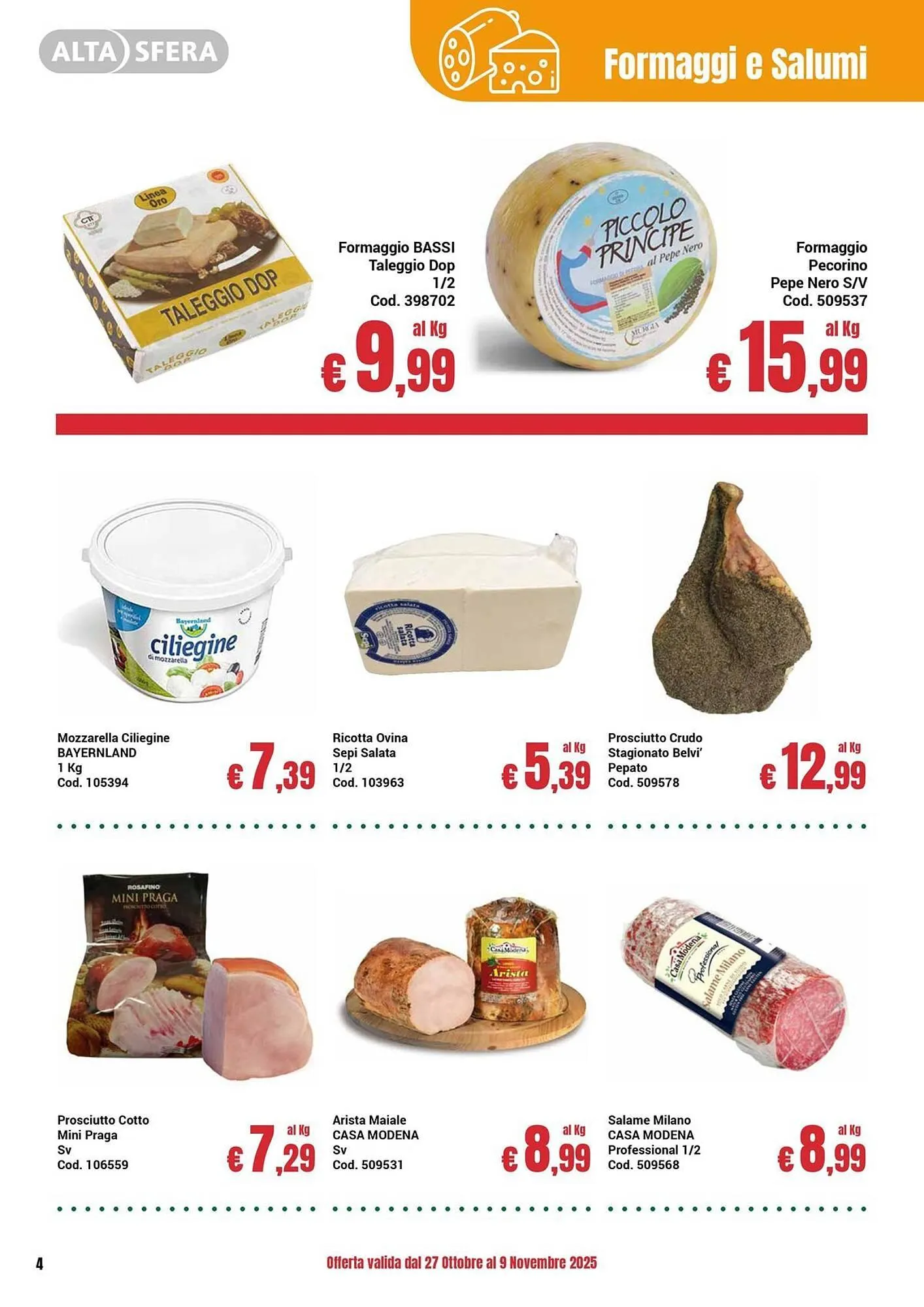 Volantino Centro Cash da 27 ottobre a 9 novembre di 2025 - Pagina del volantino 4