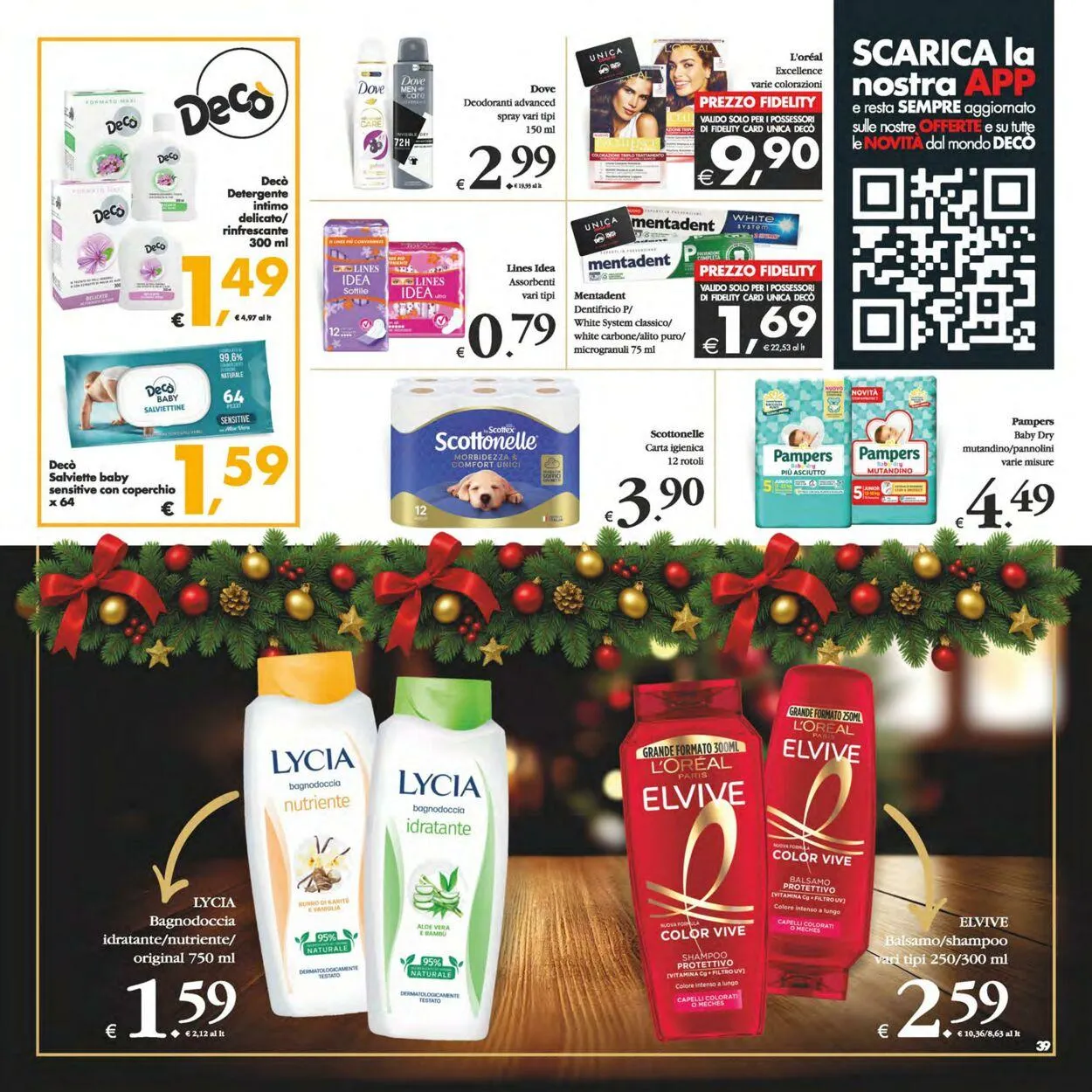 Deco Volantino attuale da 16 dicembre a 27 dicembre di 2025 - Pagina del volantino 39