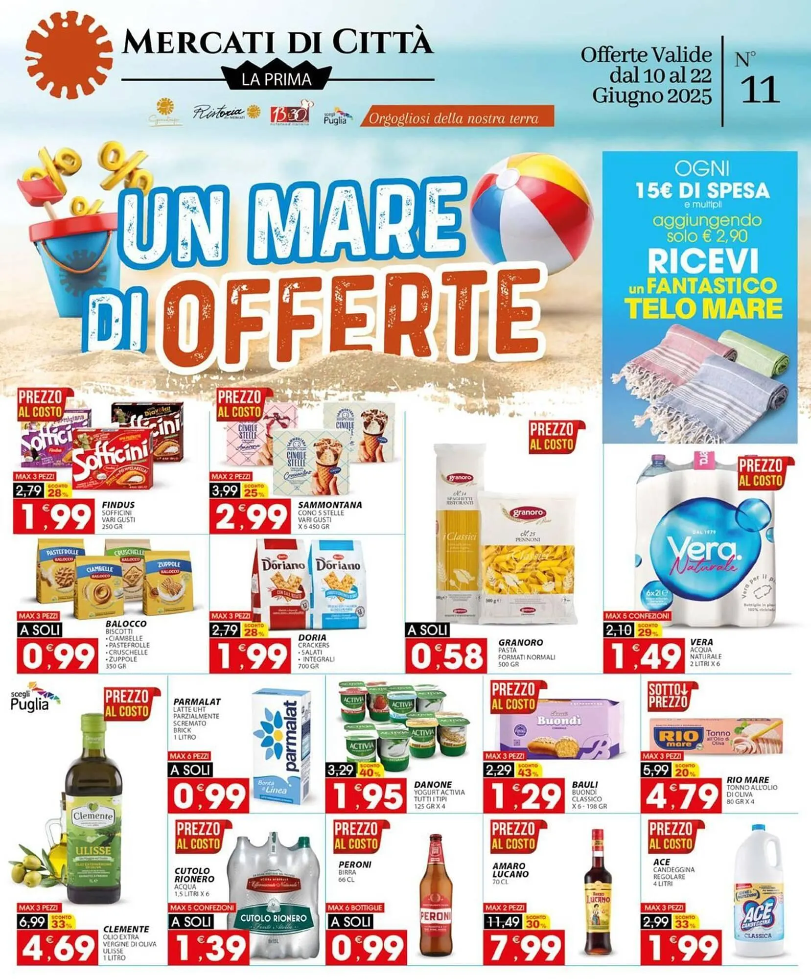 Volantino Mercati di Città La Prima - 1