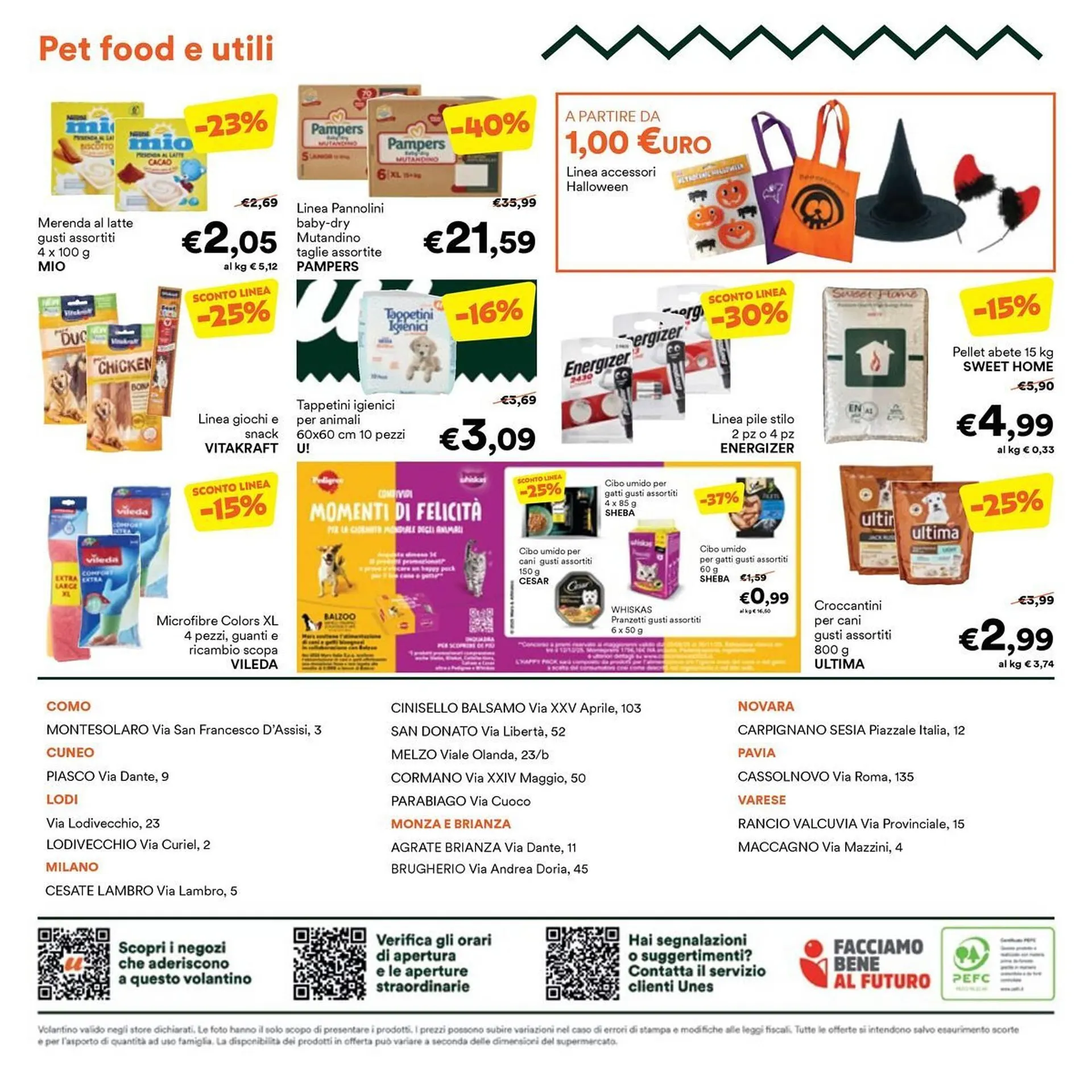 Volantino Unes da 22 ottobre a 4 novembre di 2025 - Pagina del volantino 8