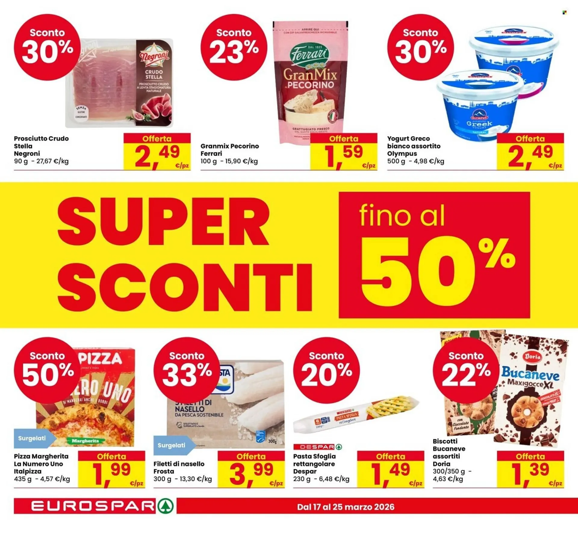 Volantino Eurospar da 17 marzo a 25 marzo di 2026 - Pagina del volantino 2