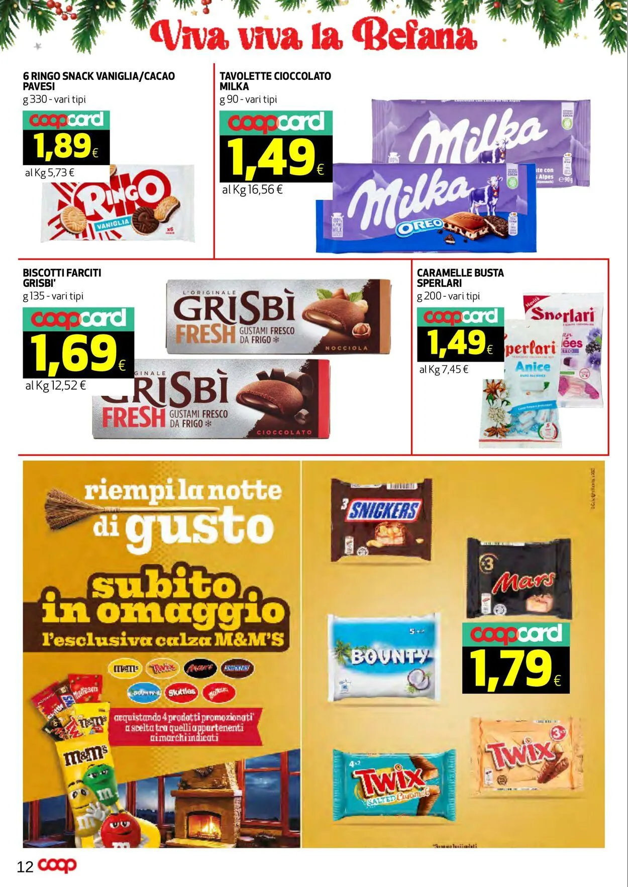 Coop Volantino attuale da 18 dicembre a 1 gennaio di 2026 - Pagina del volantino 12