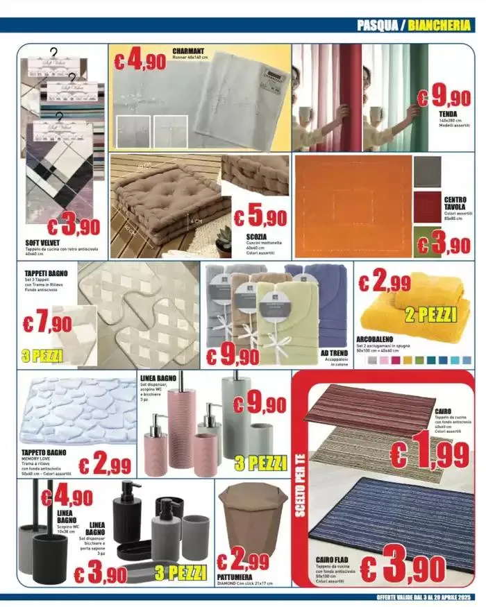 Pasqua con chi vuoi ma il risparmio solo da noi da 3 aprile a 20 aprile di 2025 - Pagina del volantino 13