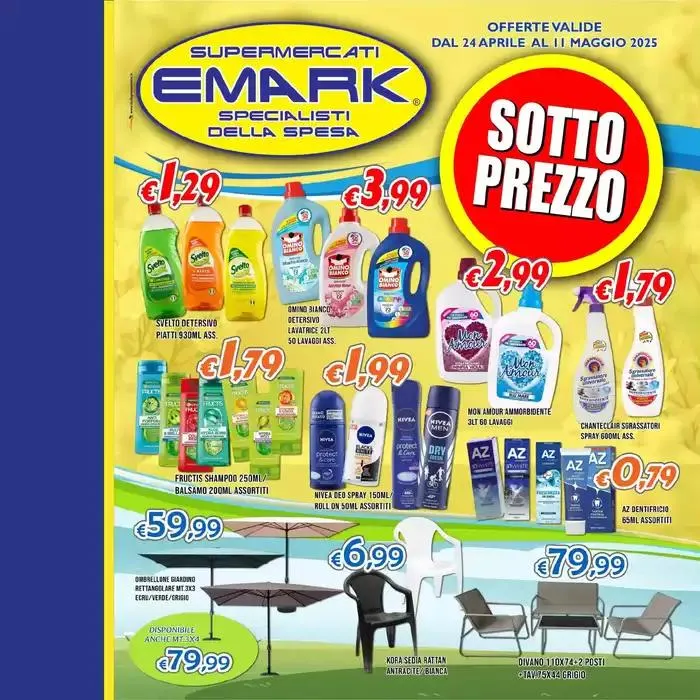 Sotto prezzo da 24 aprile a 11 maggio di 2025 - Pagina del volantino 1