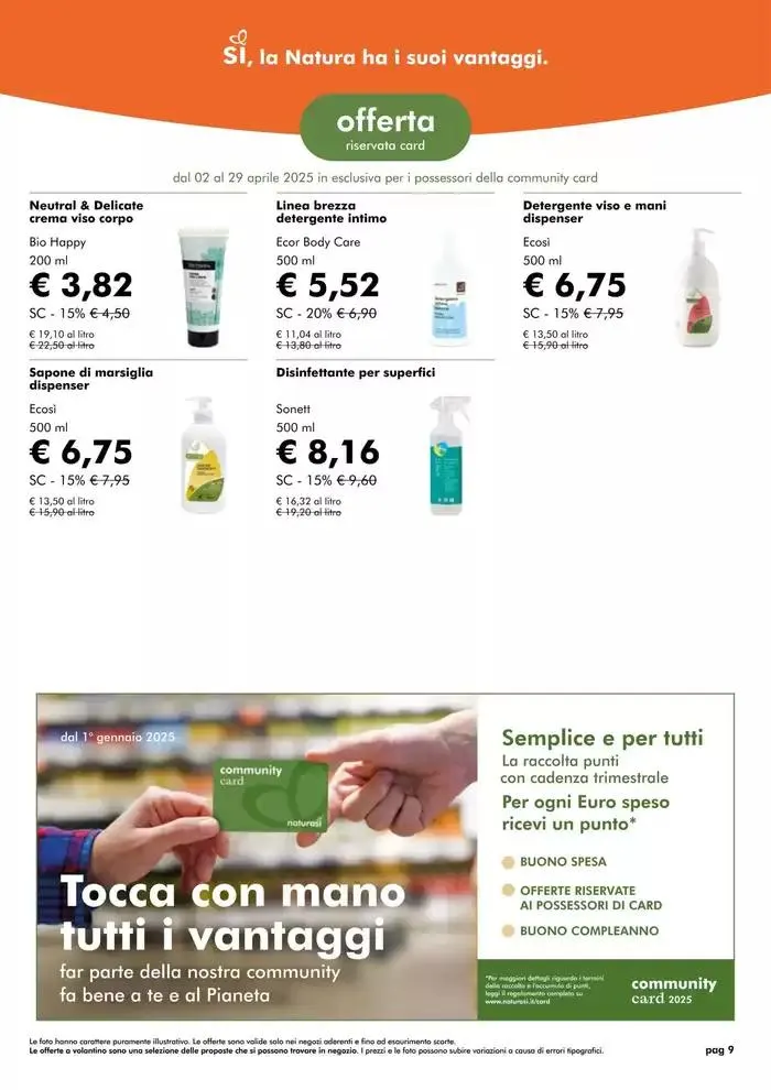 Offerte Aprile 2025 da 1 aprile a 30 aprile di 2025 - Pagina del volantino 9