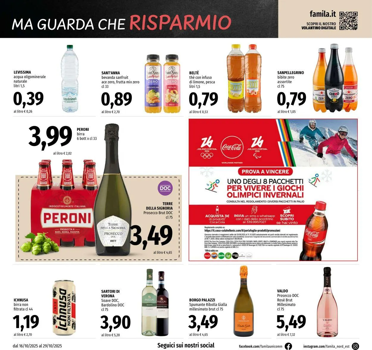 Famila Volantino attuale da 16 ottobre a 29 ottobre di 2025 - Pagina del volantino 18