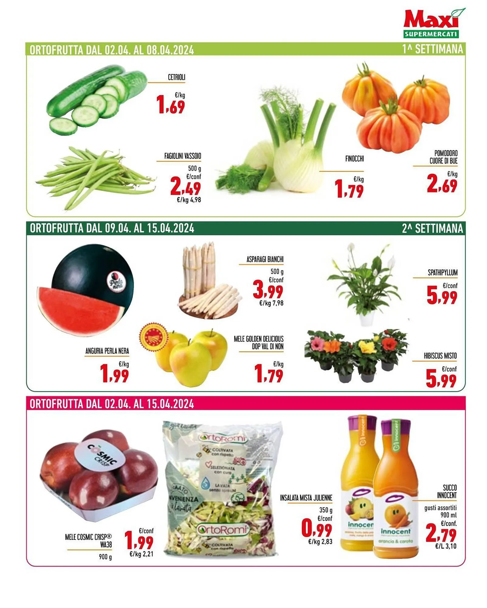 Volantino Maxi Supermercati da 2 aprile a 15 aprile di 2024 - Pagina del volantino 5