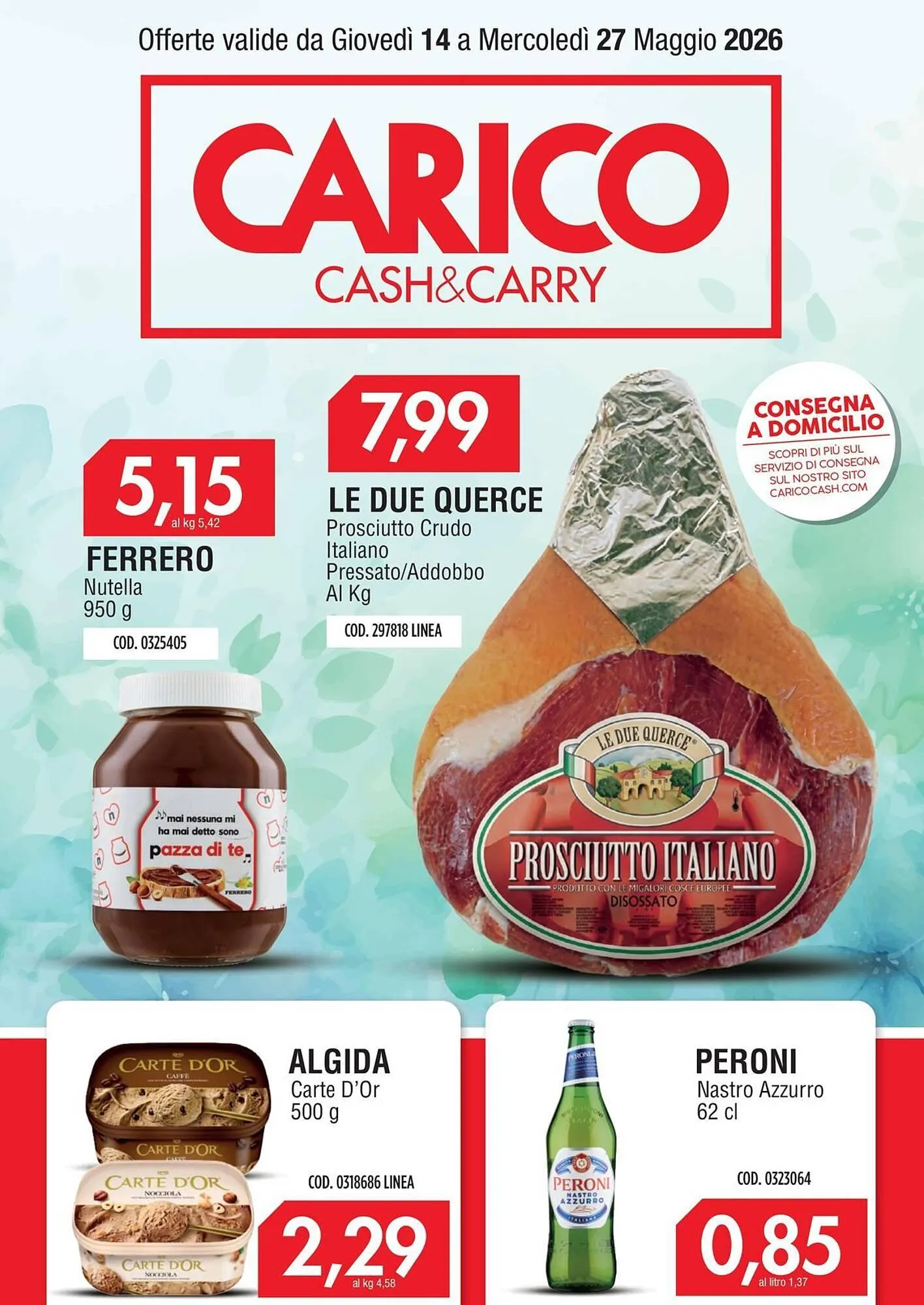Volantino Carico Cash & Carry da 14 maggio a 27 maggio di 2026 - Pagina del volantino 1