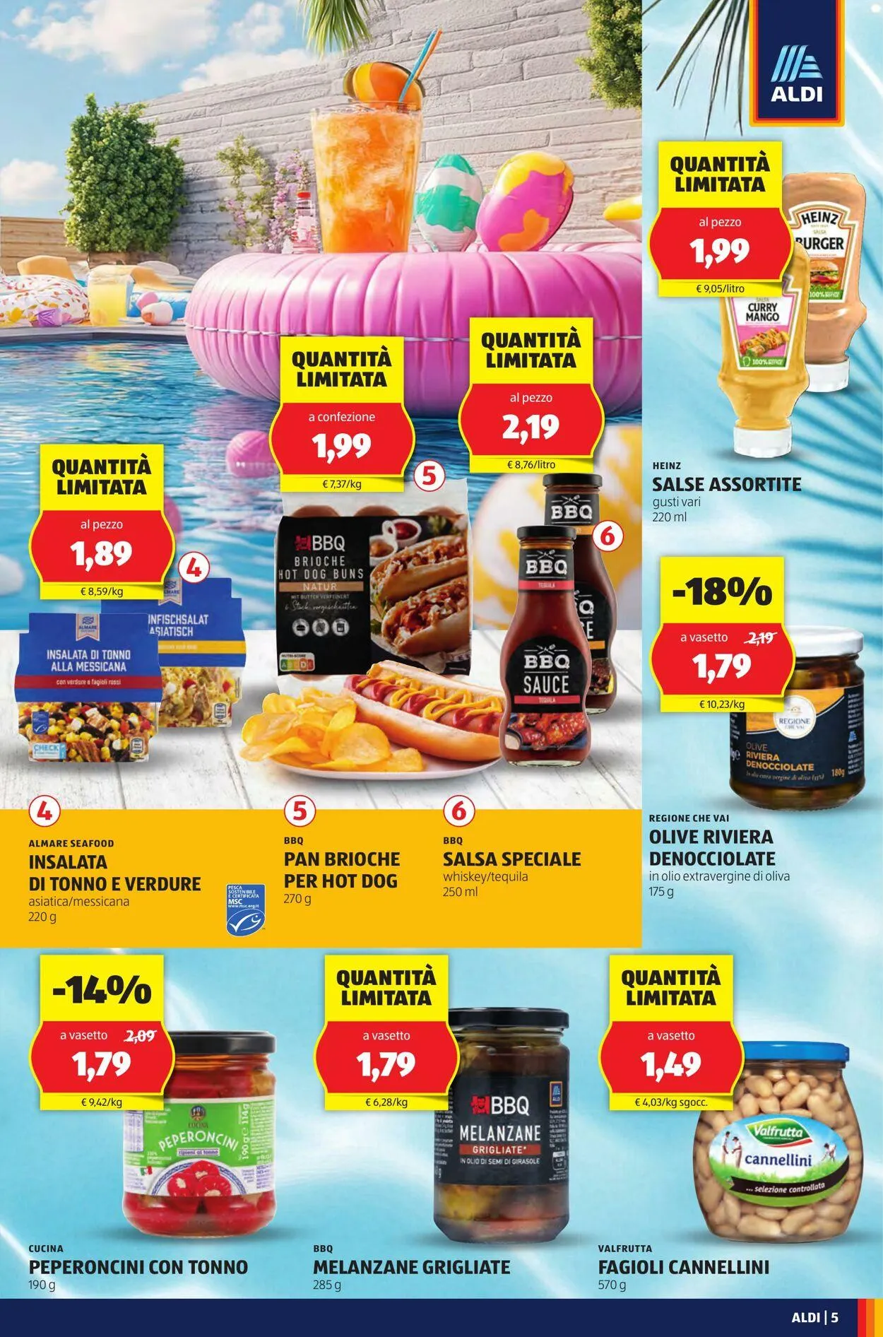 Aldi Volantino attuale da 30 giugno a 6 luglio di 2025 - Pagina del volantino 5