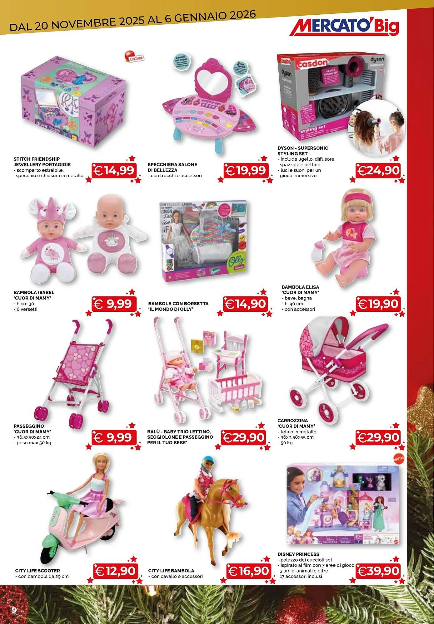 Volantino Mercatò Big da 20 novembre a 6 gennaio di 2026 - Pagina del volantino 9