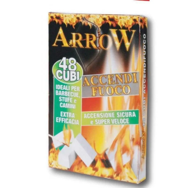 Arrow - White Firelighter 48Pcs