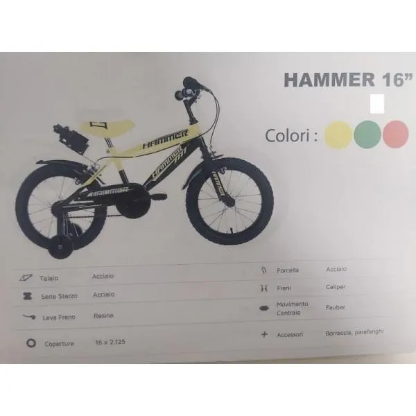 BKT BICI HAMMER 16