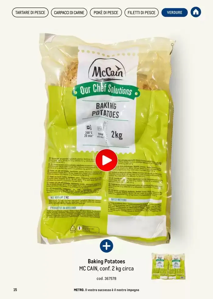 Catalogo Pronti all’uso da 2 gennaio a 30 aprile di 2025 - Pagina del volantino 15