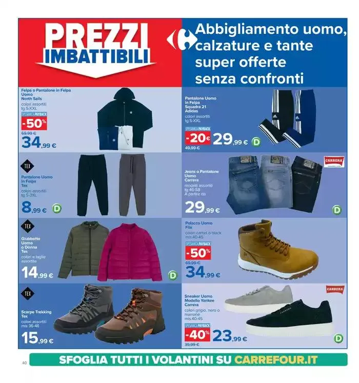Sconti fino al 50% da 26 settembre a 10 ottobre di 2024 - Pagina del volantino 40