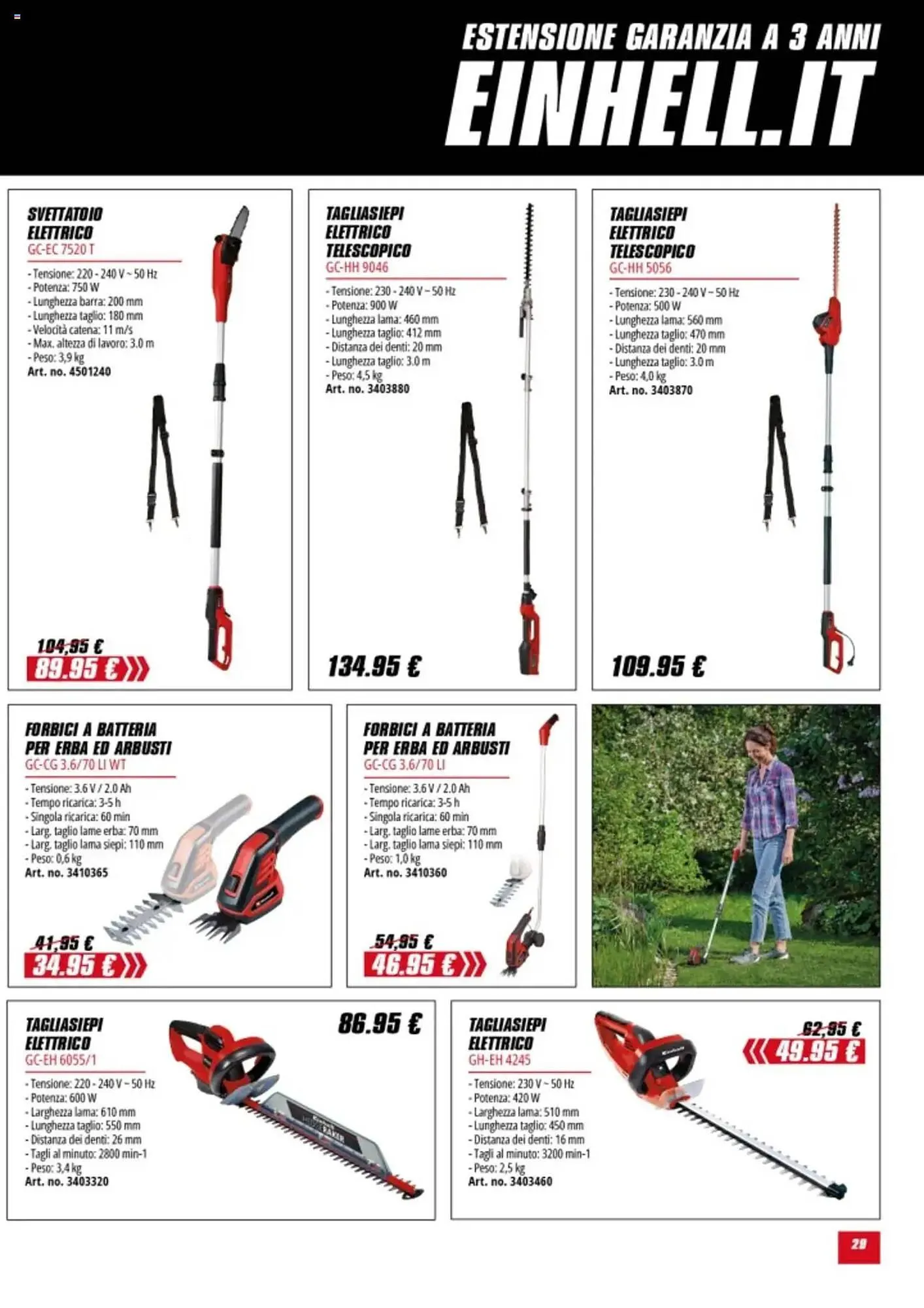 Volantino Einhell da 1 febbraio a 31 maggio di 2025 - Pagina del volantino 30