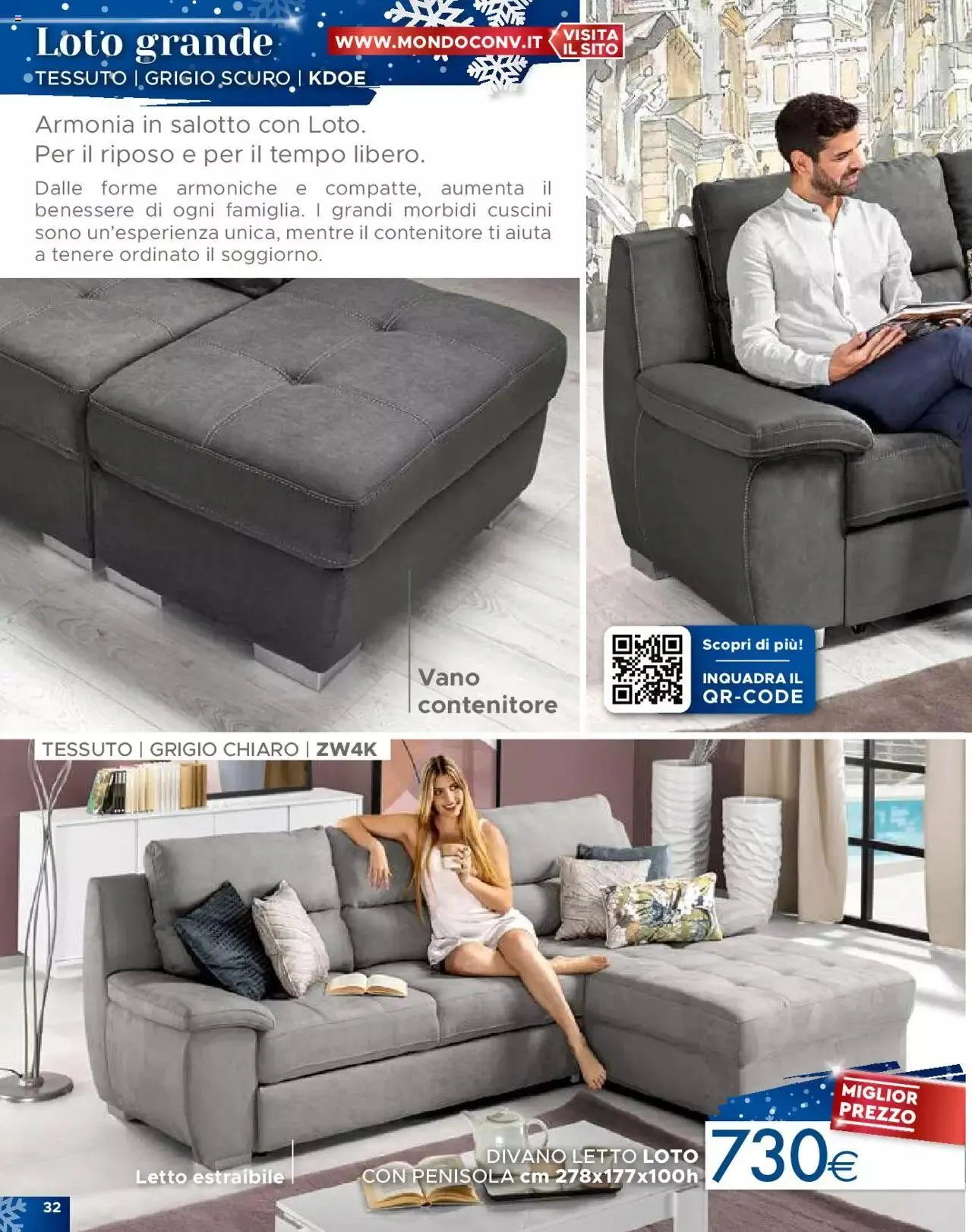 Mondo Convenienza - Catalogo Speciale Autunno da 1 novembre a 31 dicembre di 2023 - Pagina del volantino 34