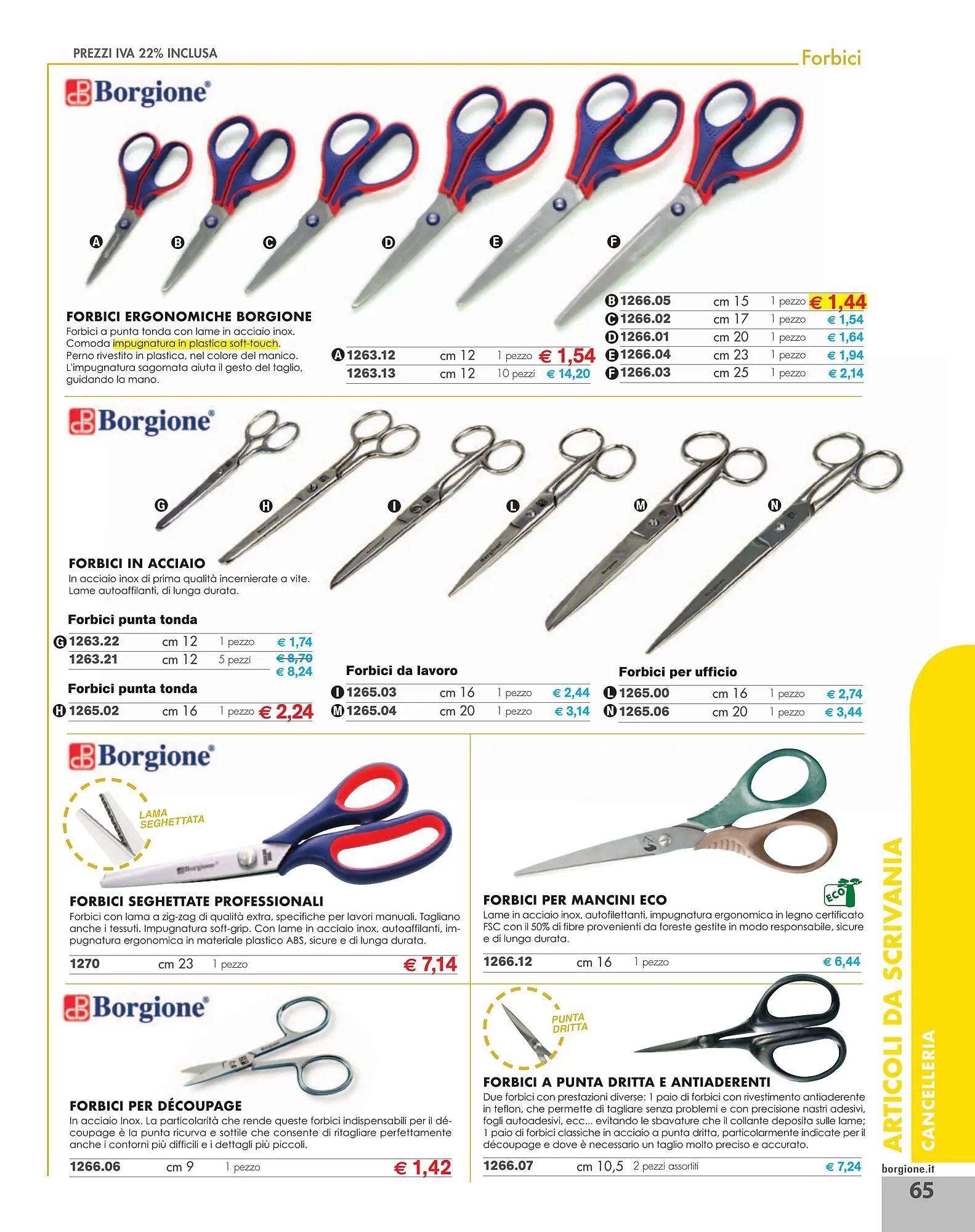 Volantino Borgione Sport da 31 dicembre a 31 dicembre di 2025 - Pagina del volantino 65