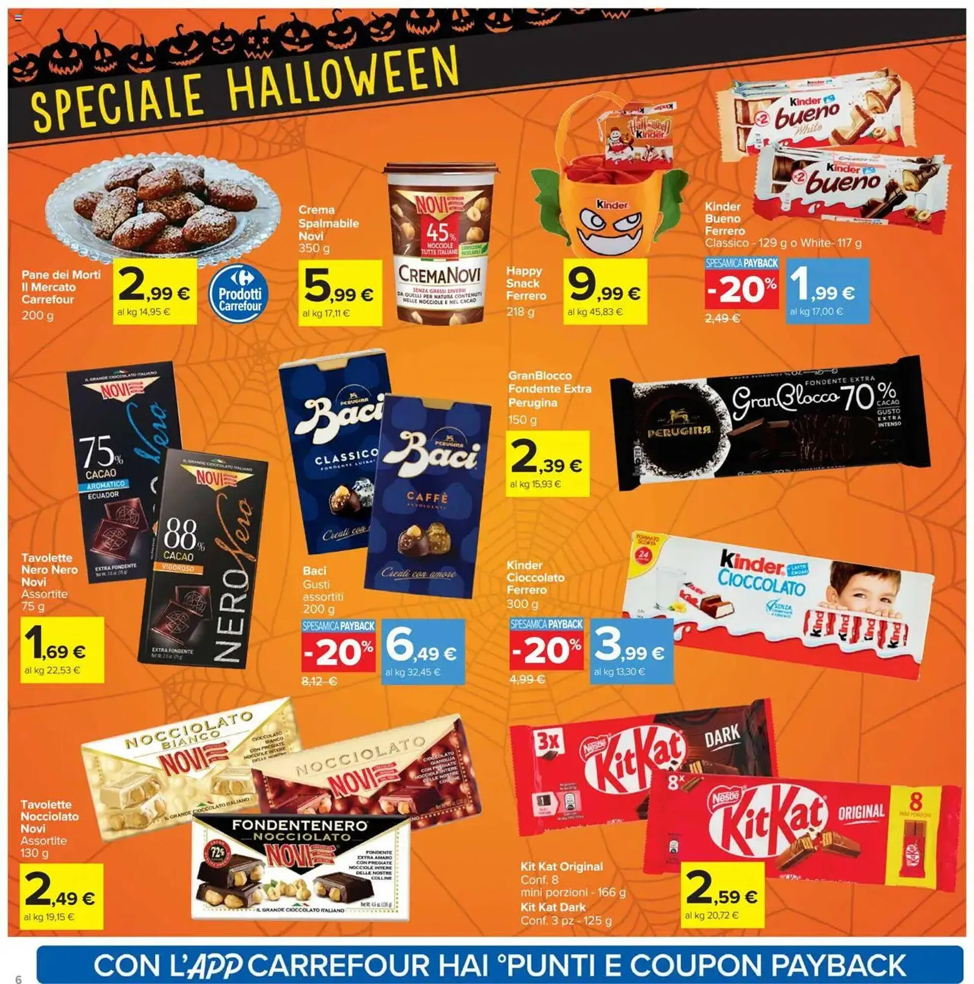 Volantino Carrefour da 20 ottobre a 3 novembre di 2025 - Pagina del volantino 6