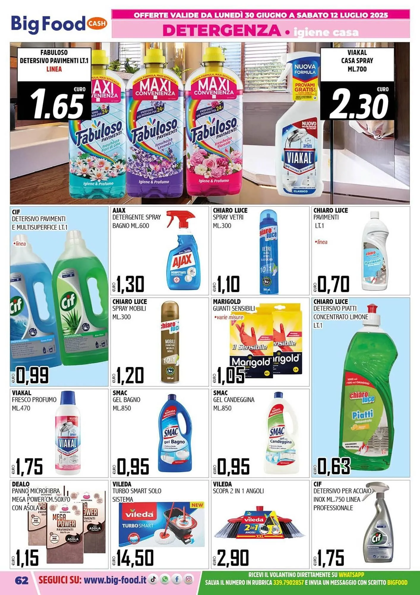 Volantino Big Food da 30 giugno a 12 luglio di 2025 - Pagina del volantino 62