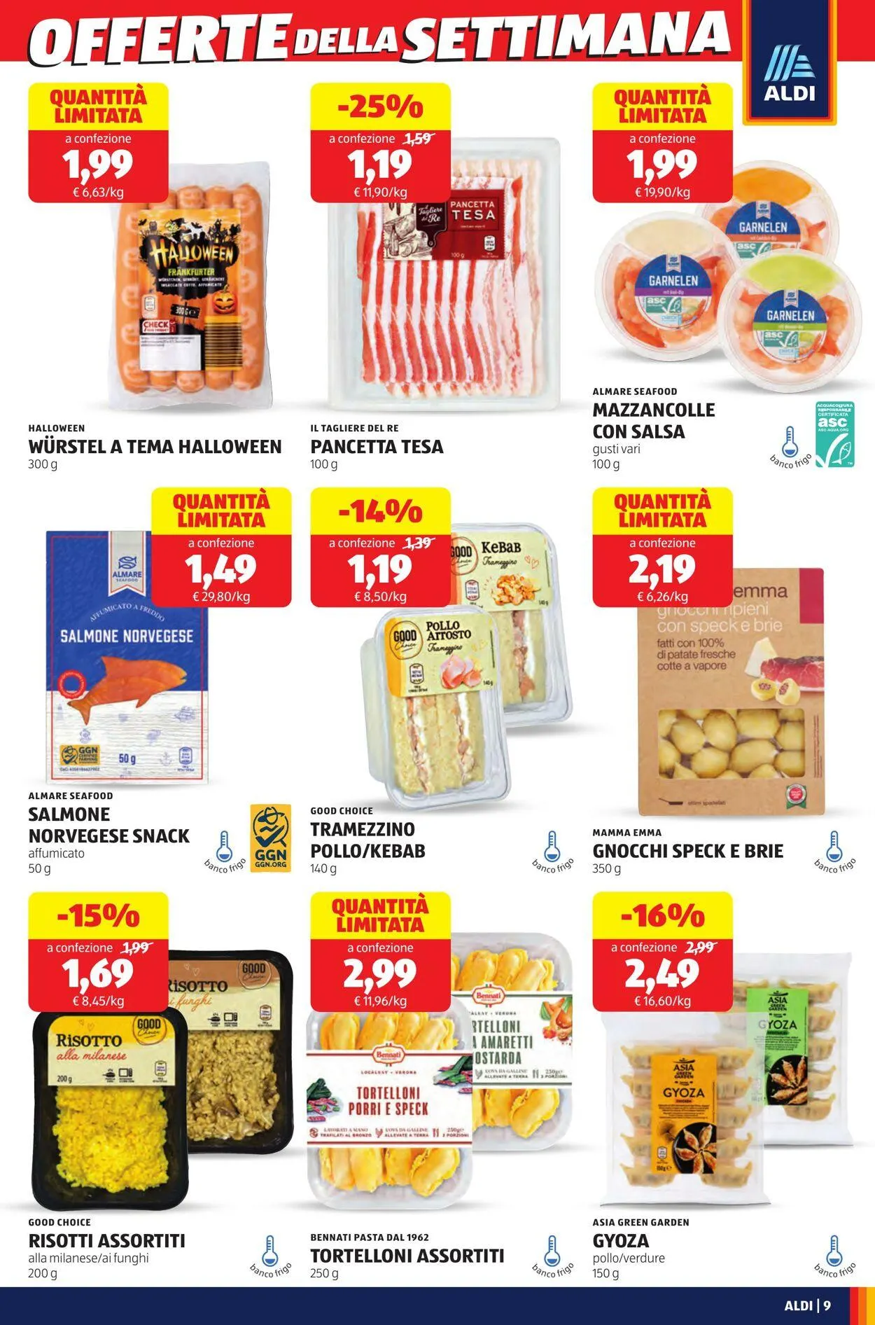 Aldi Volantino attuale da 20 ottobre a 26 ottobre di 2025 - Pagina del volantino 9