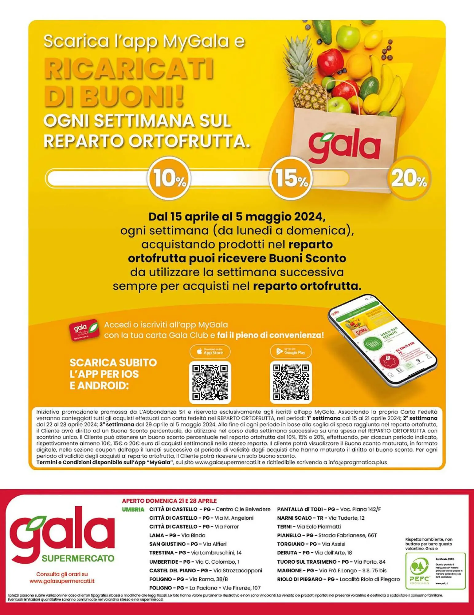 Volantino Gala Supermercati da 17 aprile a 30 aprile di 2024 - Pagina del volantino 24